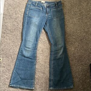 Altar’d State medium wash boot cut/flare jeans